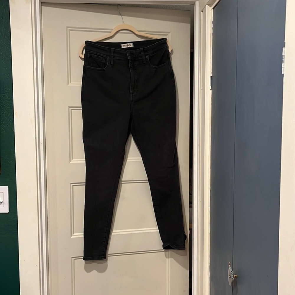 Madewell curvy high waist skinny jeans